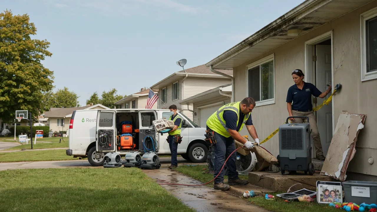 Water Damage Restoration in Bison, SD near me